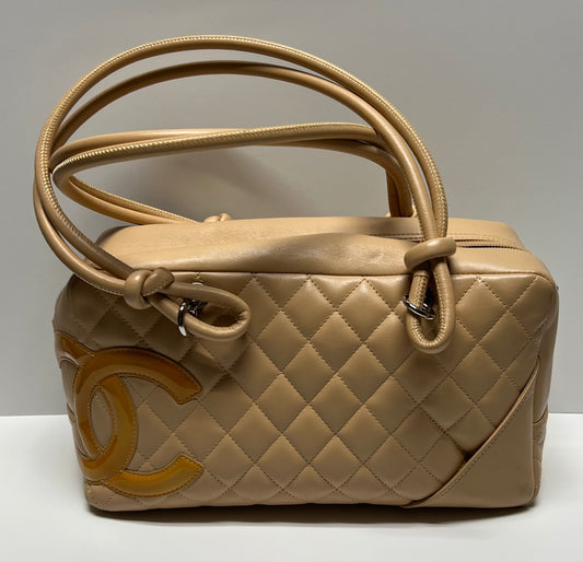 CHANEL Ligne Cambon Bowler bag