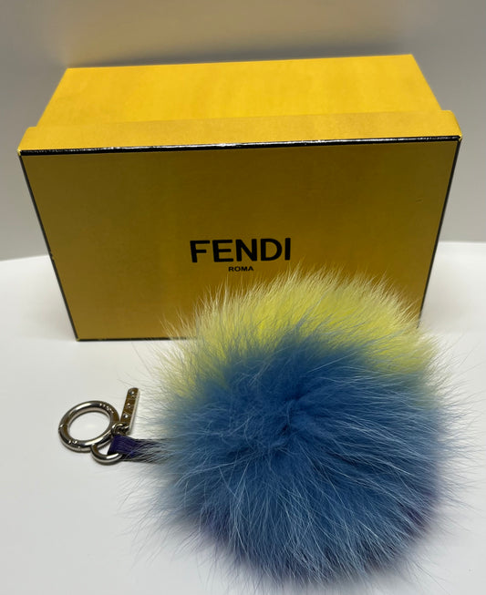 FENDI Fox Fur Leather