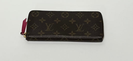 LOUIS VUITTON Clemence Wallet Monogram