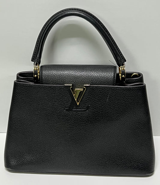 LOUIS VUITTON Capucines Leather