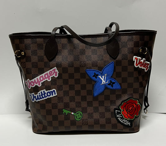 LOUIS VUITTON Neverfull MM Damier Ebene