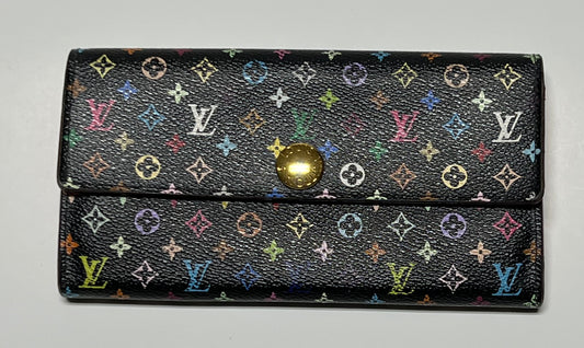 LOUIS VUITTON Murakami Sarah Wallet