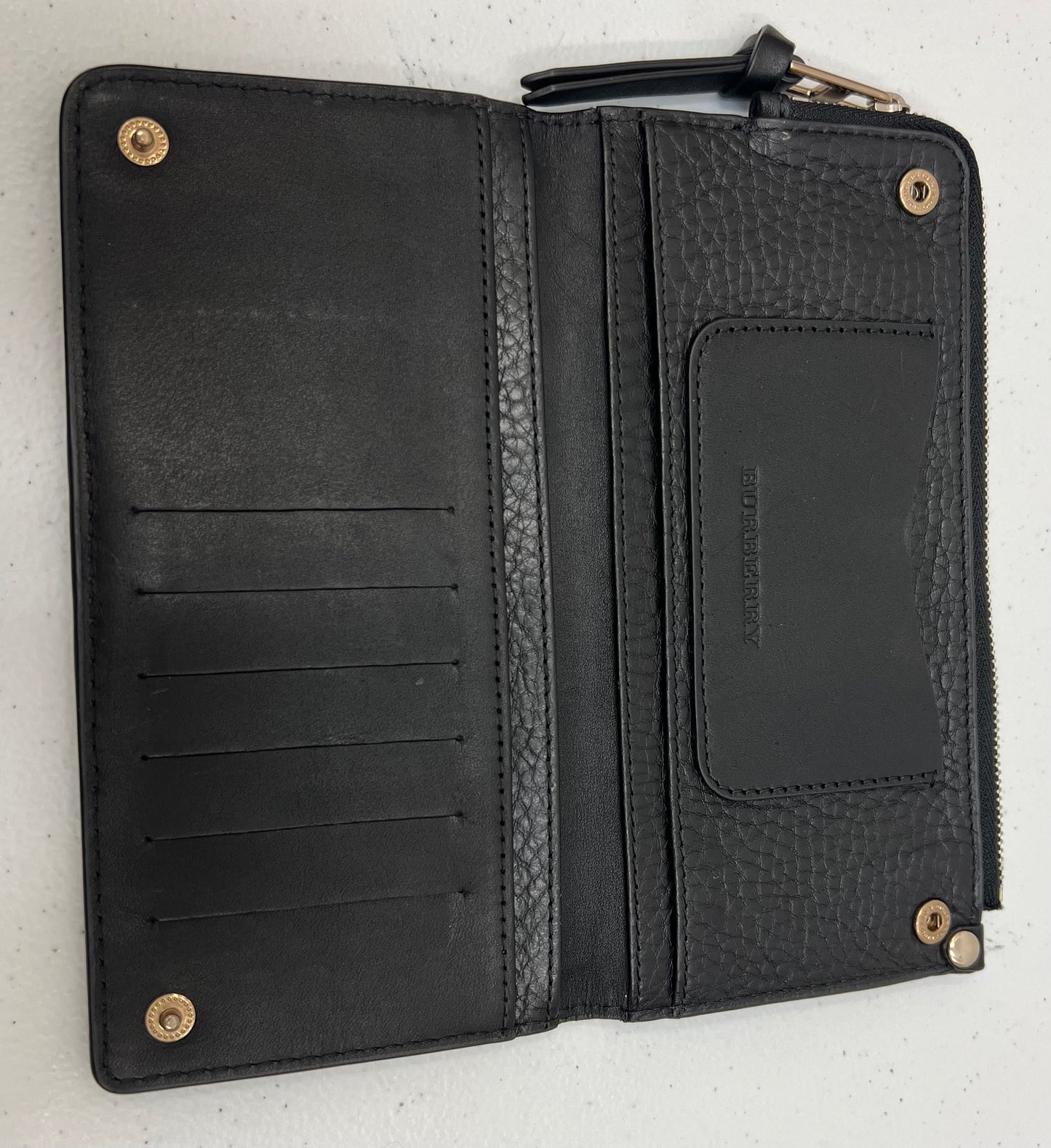 BURBERRY Black Brit Wallet