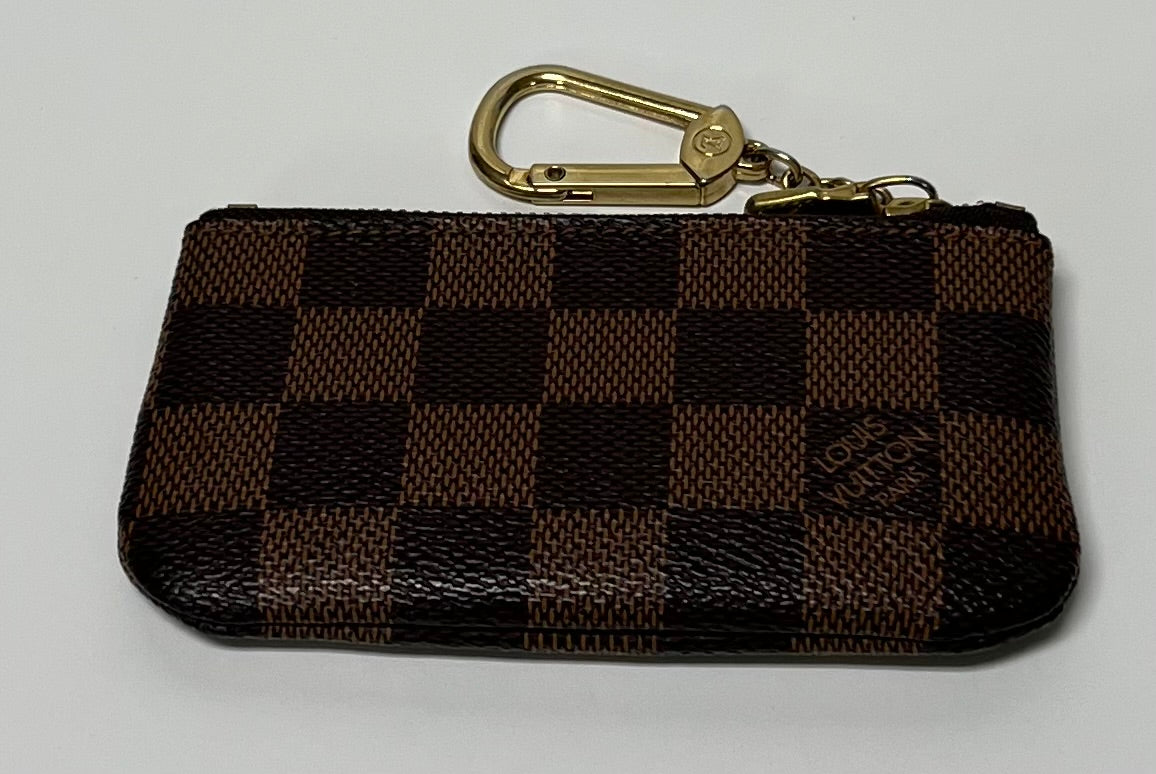 LOUIS VUITTON Key Pouch Damier Ebene
