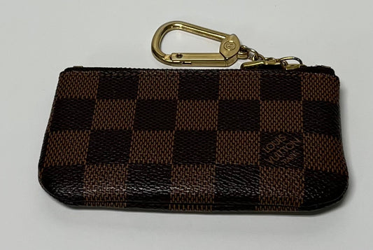 LOUIS VUITTON Key Pouch Damier Ebene