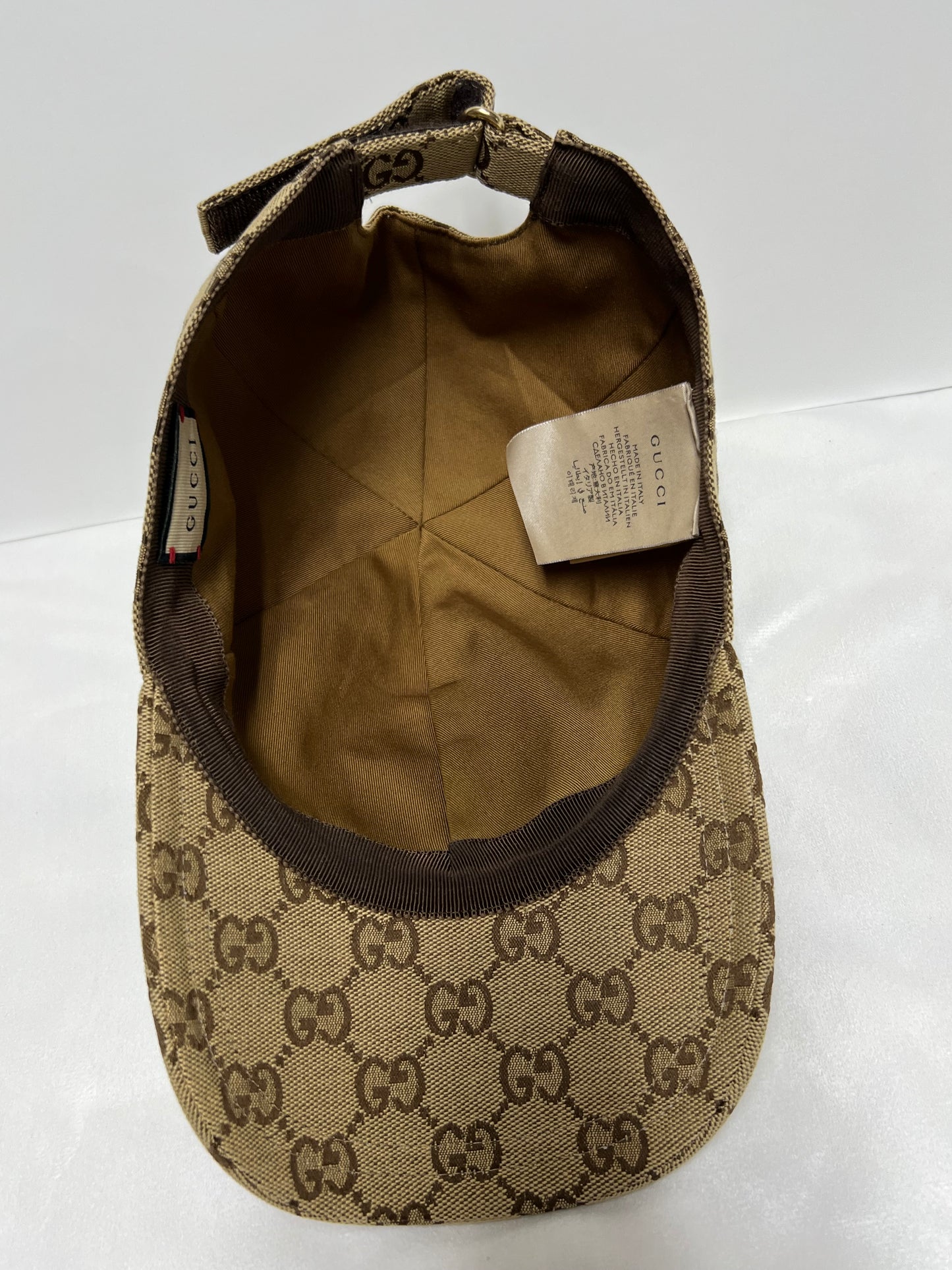 GUCCI GG Baseball Hat Brown