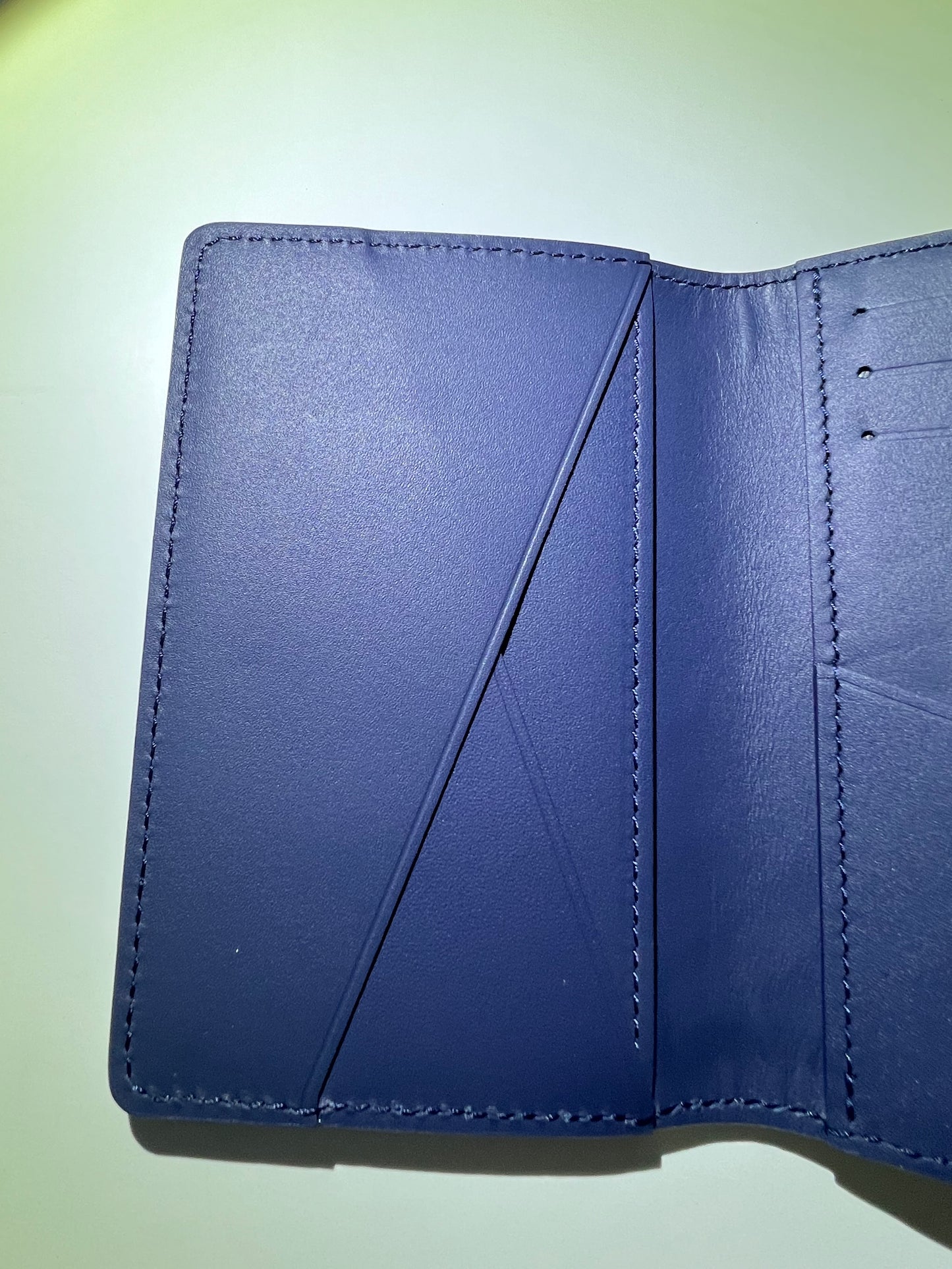 LOUIS VUITTON Pocket Organizer Blue