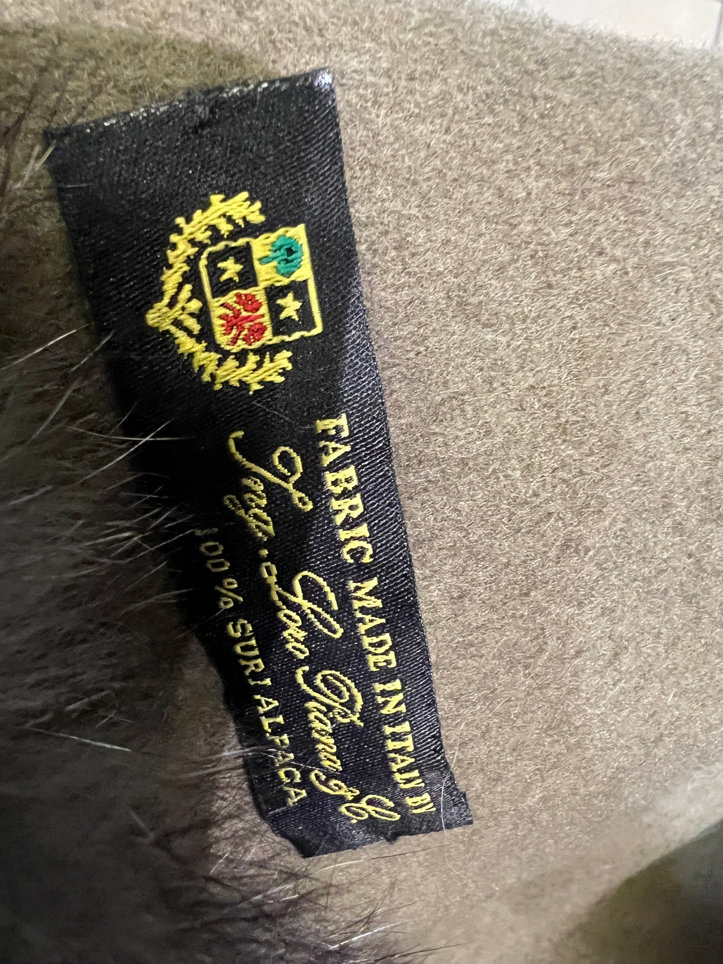 LORO PIANA Cashmere Mink Fur Coat