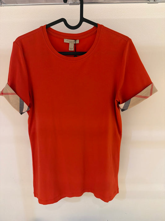 BURBERRY Brit Red Cotton