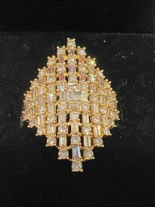 FINE JEWELRY 18k Diamonds Ring